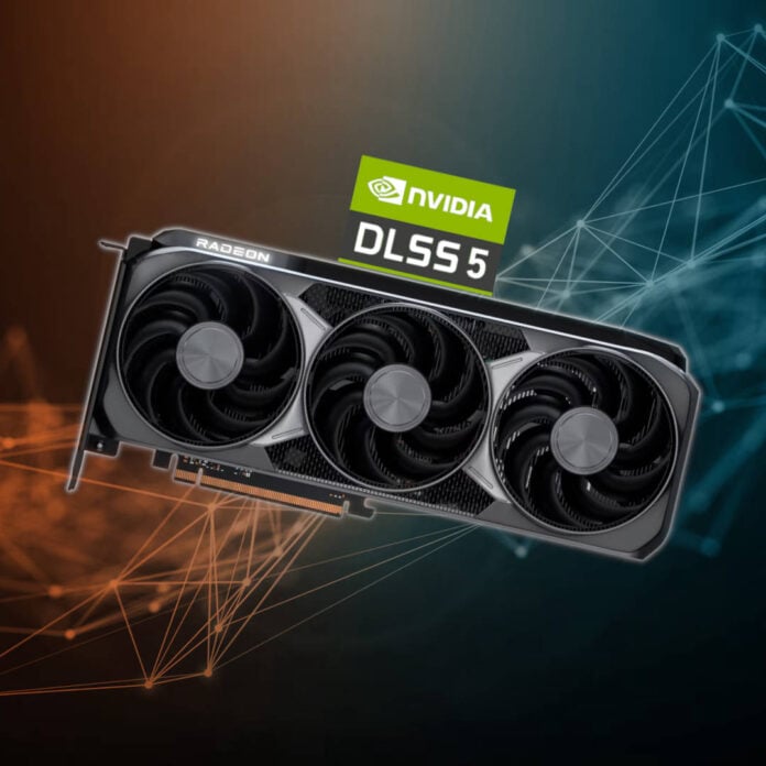Nvidia DLSS 5 on AMD Radeon GPU.