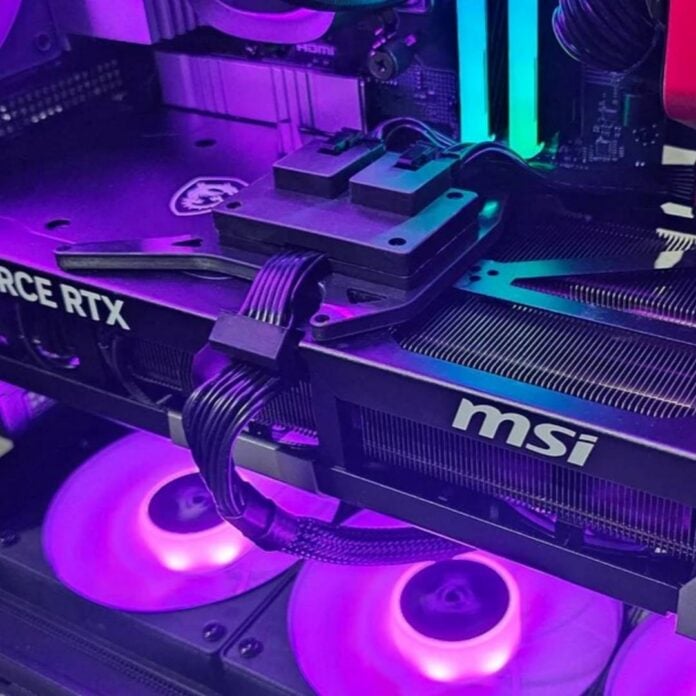 Nvidia RTX 5090 connector mod.