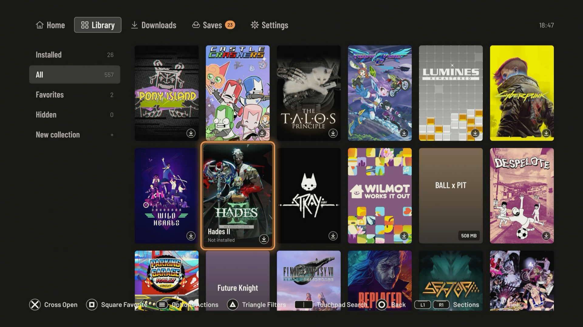 Playden on PlayStation 5.