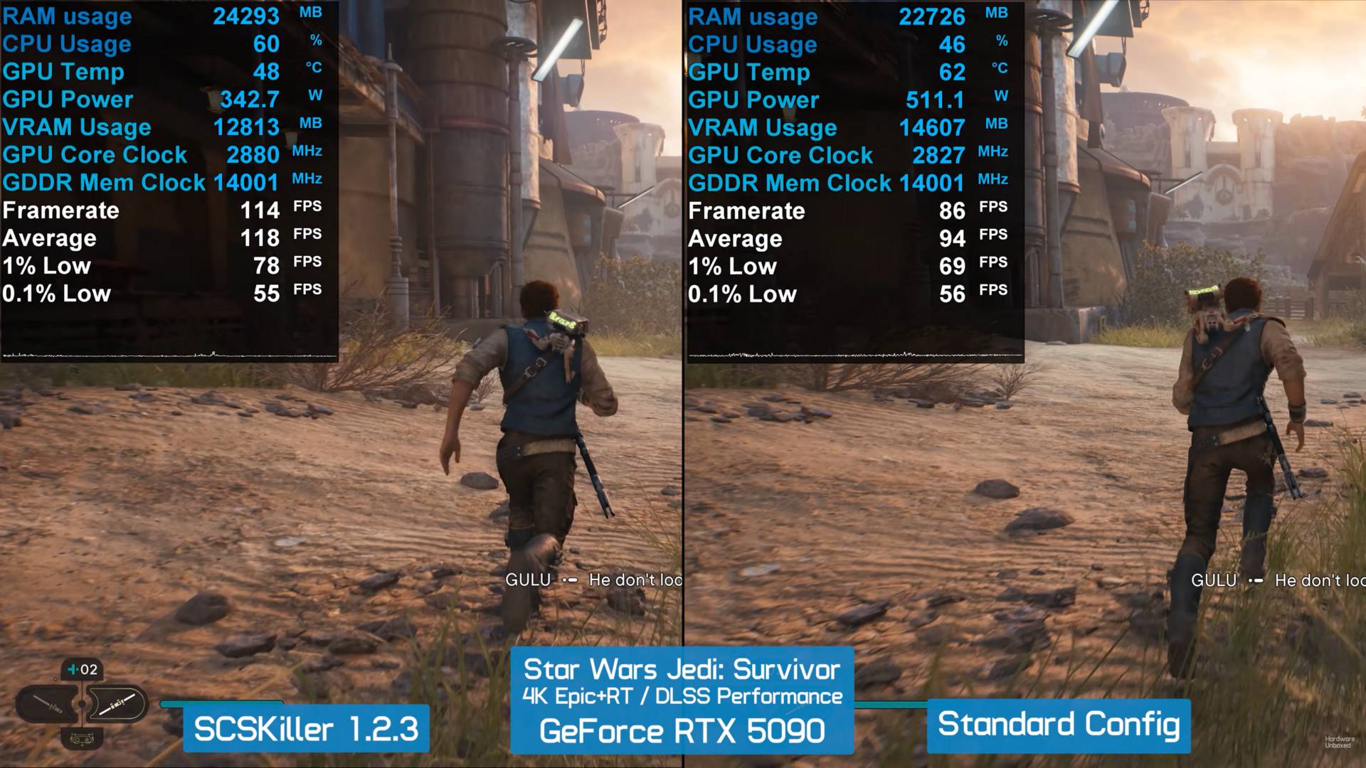 SCSKiller in Star Wars Jedi Survivor.