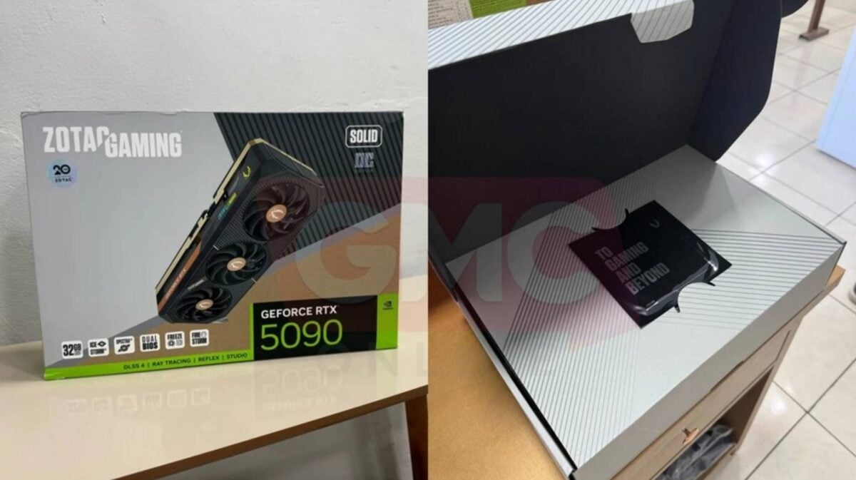 Zotac Nvidia GeForce RTX 5090 - box.