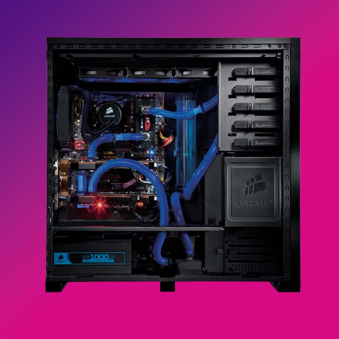Corsair Obsidian 800D water cooling