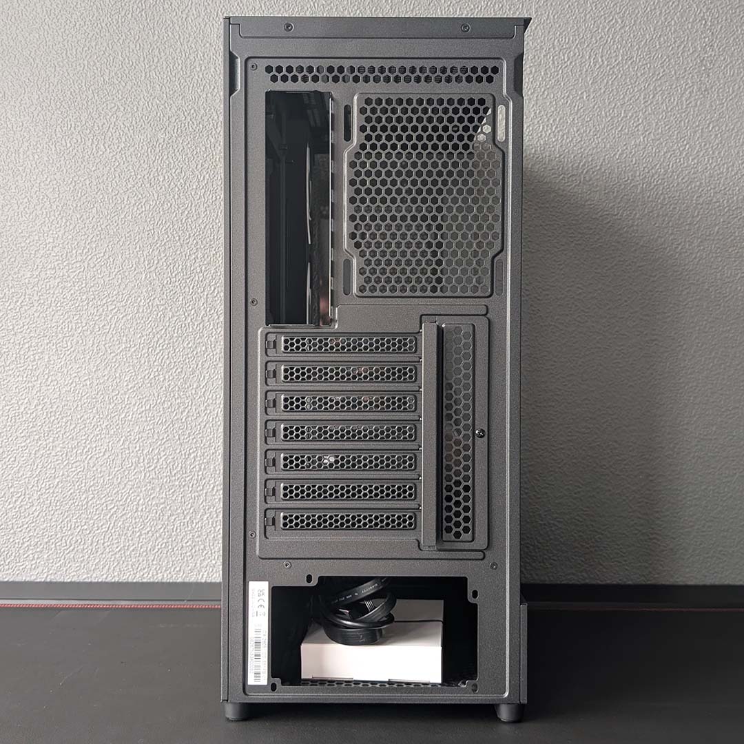 The back of the NZXT S5 RGB.