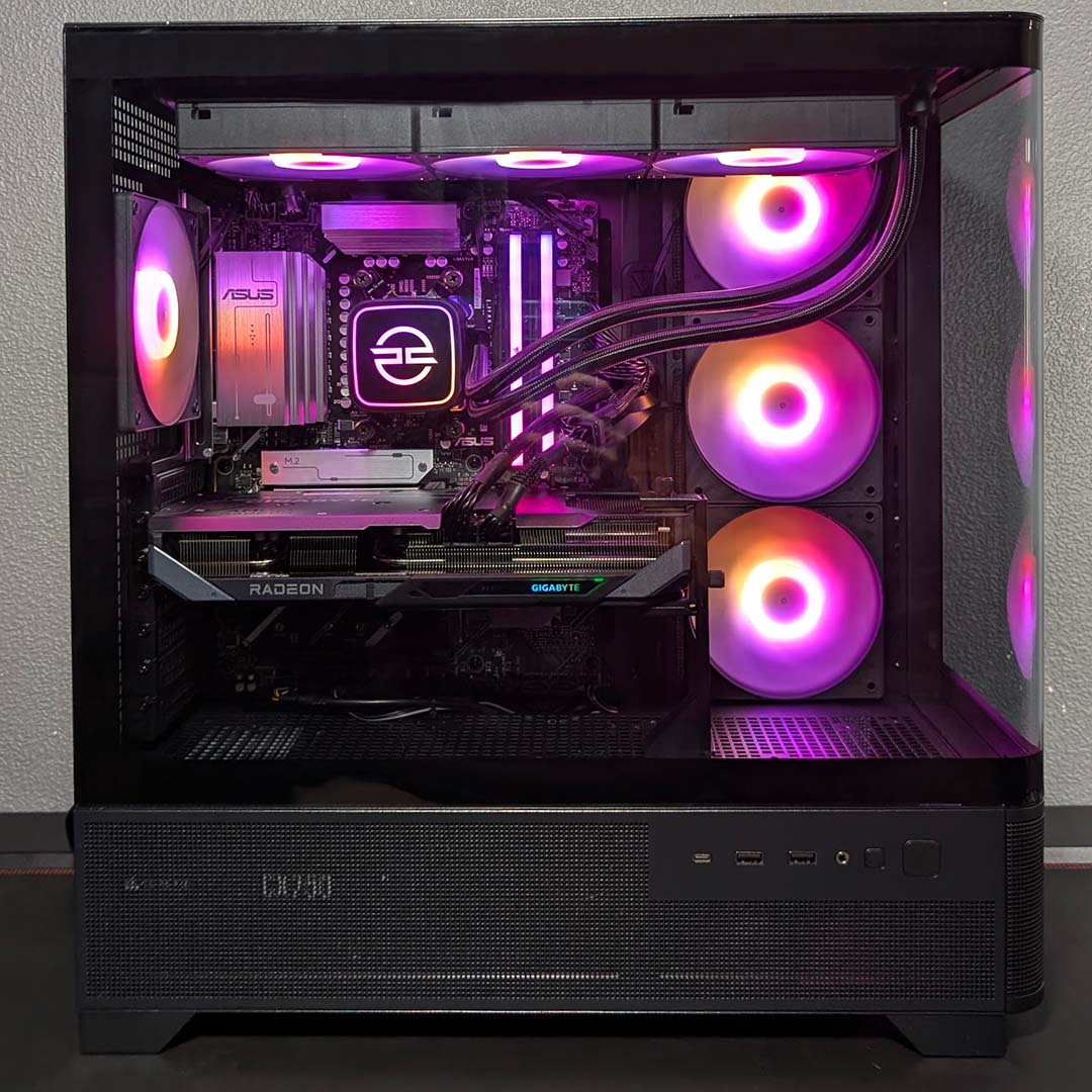 A side view of the PCSpecialist Noble Extreme.