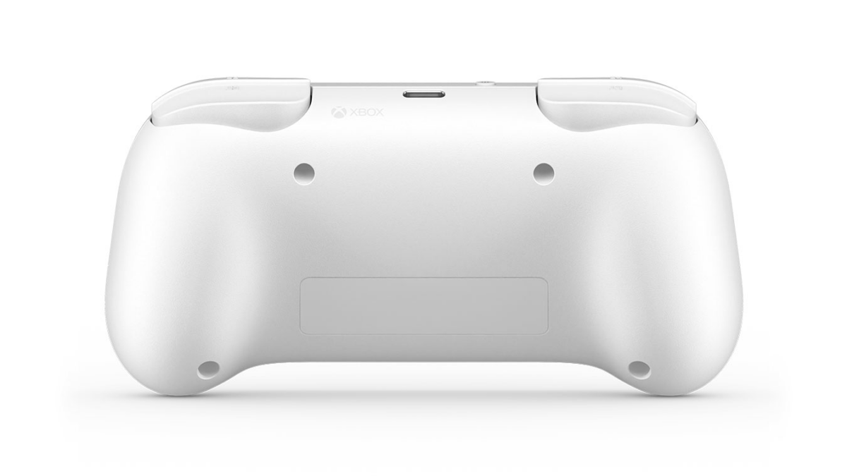 The back of the Xbox Nano controller.